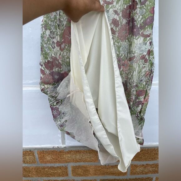 Maurizio pecoraro floral print dress size 6 - Picture 9 of 16